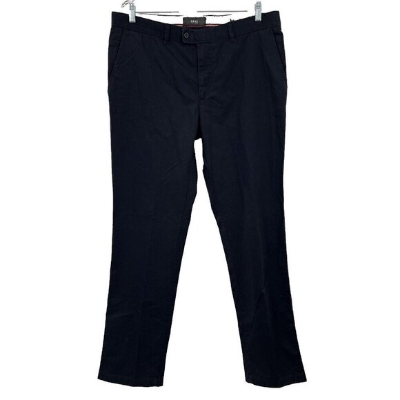 Brax Kapok Pima Twill Regular Fit Chino Pants Perma Blue US 38/EUR 54 NWT $198 - Picture 1 of 16
